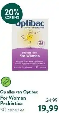 Holland & Barrett For Women Probiotica aanbieding