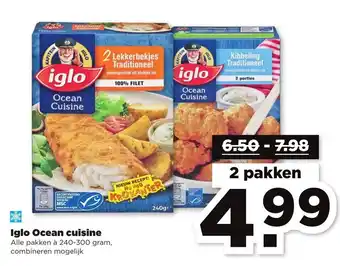 PLUS Iglo Ocean Cuisine 2*240-300g aanbieding