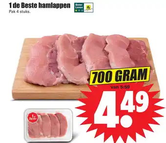 Dirk 1 de Beste hamlappen aanbieding