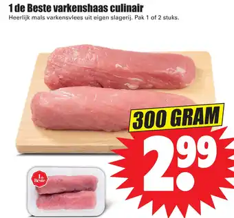 Dirk 1 de Beste varkenshaas culinair aanbieding