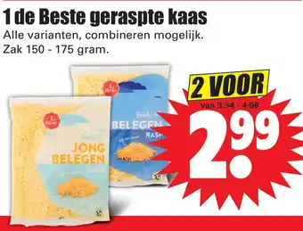 Dirk 1 de Beste geraspte kaas aanbieding