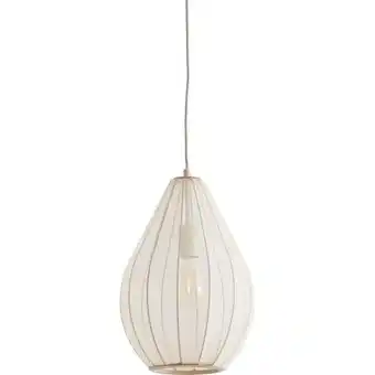 Budget Home Store Hanglamp (D)28X40 Cm Itela Zand aanbieding