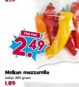 Boon`s Markt Melkan mozzarella aanbieding