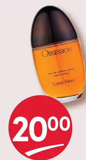 Etos CK Obsession femme eau de parfum vapo 100 ml aanbieding