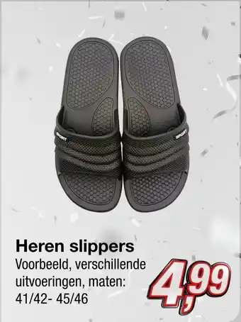 Kik Heren slippers aanbieding