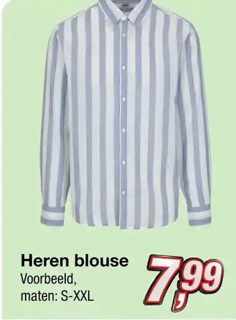 Kik Heren blouse aanbieding