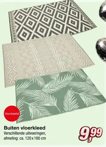 Kik Buiten vloerkleed aanbieding
