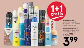 Etos Alle deodorant aanbieding