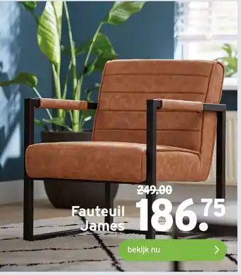 GAMMA Fauteuil James aanbieding