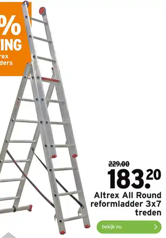 GAMMA Altrex All Round reformladder 3x7 treden aanbieding