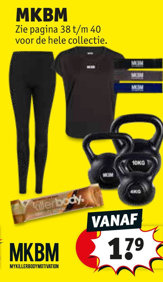 MKBM aanbieding bij Kruidvat