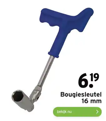 GAMMA Bougiesleutel 16 mm aanbieding