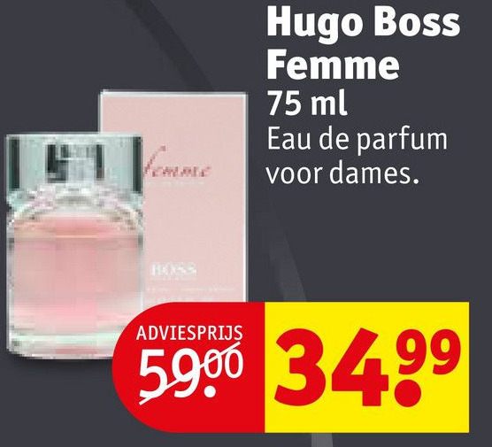 Hugo Boss Femme aanbieding bij Kruidvat