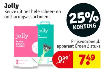 Kruidvat Jolly aanbieding