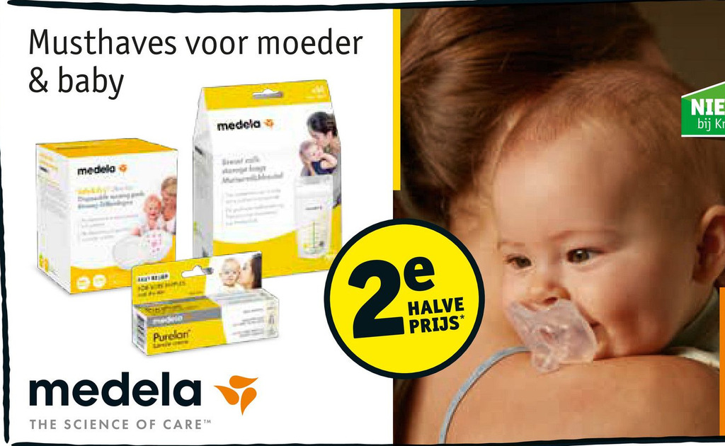 Medela aanbieding bij Kruidvat