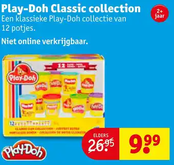 Kruidvat Play-Doh Classic collection aanbieding