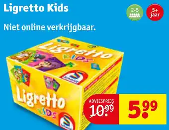 Kruidvat Ligretto Kids aanbieding