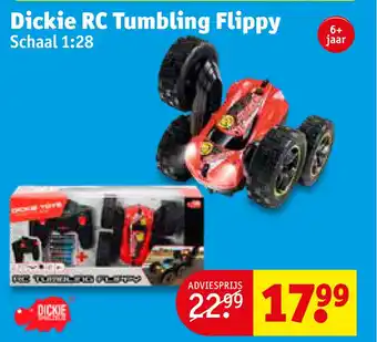 Kruidvat Dickie RC Tumbling Flippy aanbieding