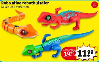 Kruidvat Robo alive robothuisdier aanbieding