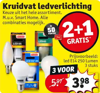 Kruidvat Kruidvat ledverlichting aanbieding