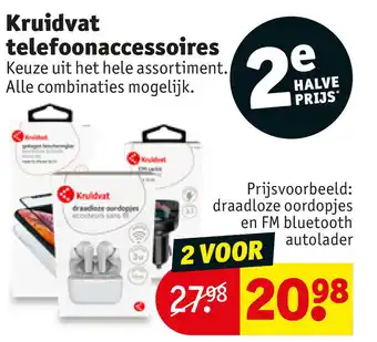 Kruidvat Kruidvat telefoonaccessoires aanbieding