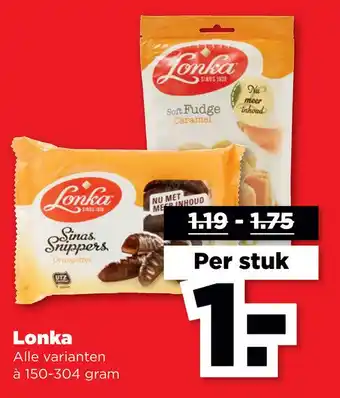 PLUS Lonka aanbieding