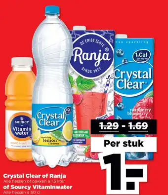 PLUS Crystal Clear of Ranja aanbieding