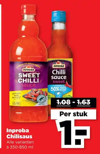 PLUS Inproba Chilisaus aanbieding