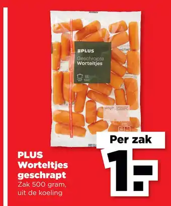 PLUS PLUS Worteltjes geschrapt aanbieding