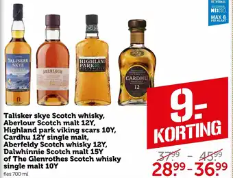 Coop Verse Scotch whisky 700ml aanbieding