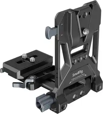 Amazon SMALLRIG V-mount Batterij Plaat, V Mount Battery Plate met Dubbele Quick Release Plate voor Arca-Swiss, L-shape Compacte en O aanbieding