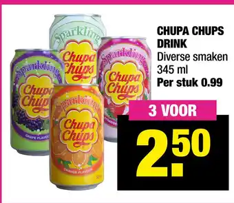 Big Bazar CHUPA CHUPS DRINK aanbieding