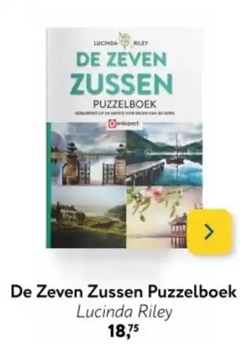 Primera De Zeven Zussen Puzzelboek Lucinda Riley aanbieding