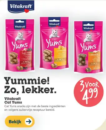 Discus Vitakraft Cat Yums aanbieding