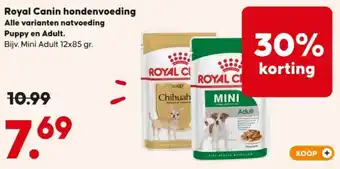 Pets Place Royal Canin hondenvoeding aanbieding