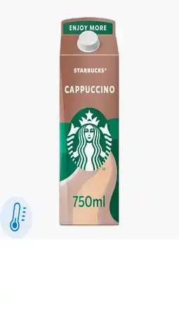 Flink Starbucks Cappuccino 750ml aanbieding