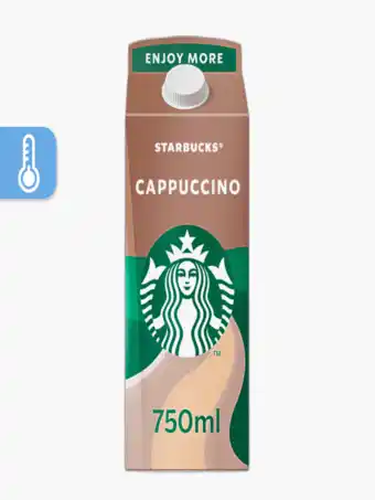 Flink Starbucks Cappuccino 750ml aanbieding