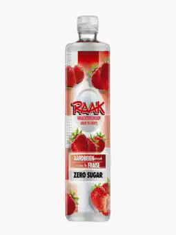 Flink Raak Aardbei Zero 750ml aanbieding