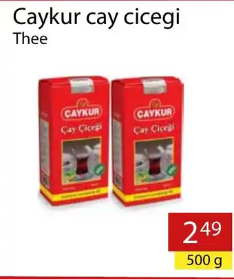 Tanger Markt Caykur cay cicegi thee 500g aanbieding