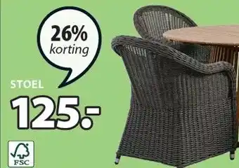 Jysk JUTLANDIA GAMMELBY STOELEN aanbieding