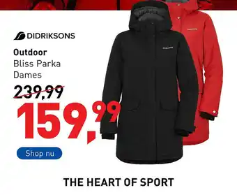 Intersport Outdoor Bliss Parka Dames aanbieding