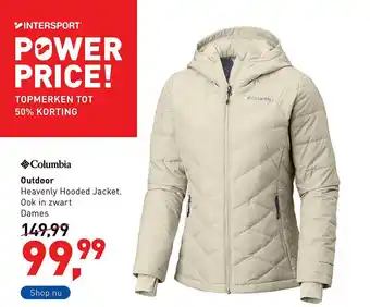 Intersport Outdoor Heavenly Hooded Jacket Dames aanbieding