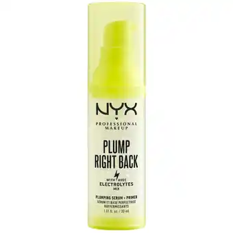 Douglas NYX Professional Makeup Plump Right Back Primer & Serum aanbieding