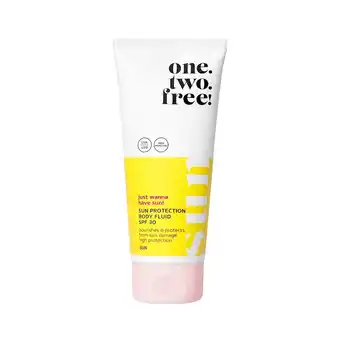 Douglas one.two.free! Sun Protection Body Fluid SPF 30 aanbieding