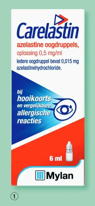 Etos Carelastin azelastine oogdruppel aanbieding