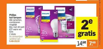 Albert Heijn Philips Led-Lampen aanbieding