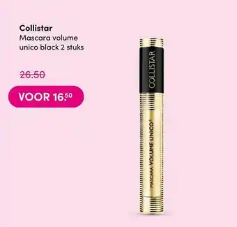 Drogisterij Visser Collistar Mascara Volume Unico Black aanbieding