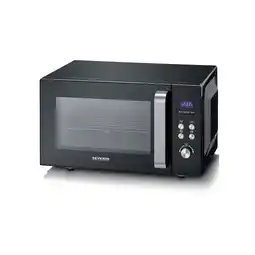 Bol.com Severin MW 7763 - Magnetron - vrijstaand - keramische bodem - zwart aanbieding