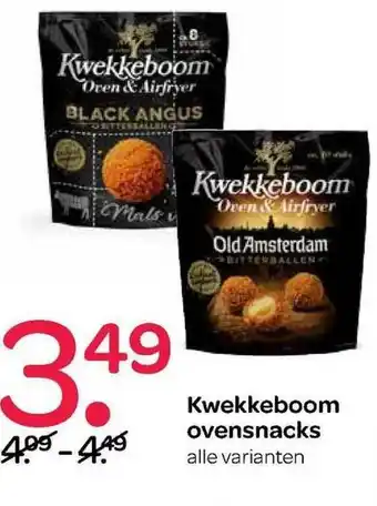 Spar Kwekkeboom ovensnacks aanbieding