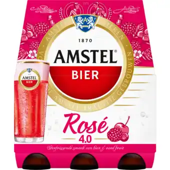 Dekamarkt Amstel Rose bier 6x33cl aanbieding